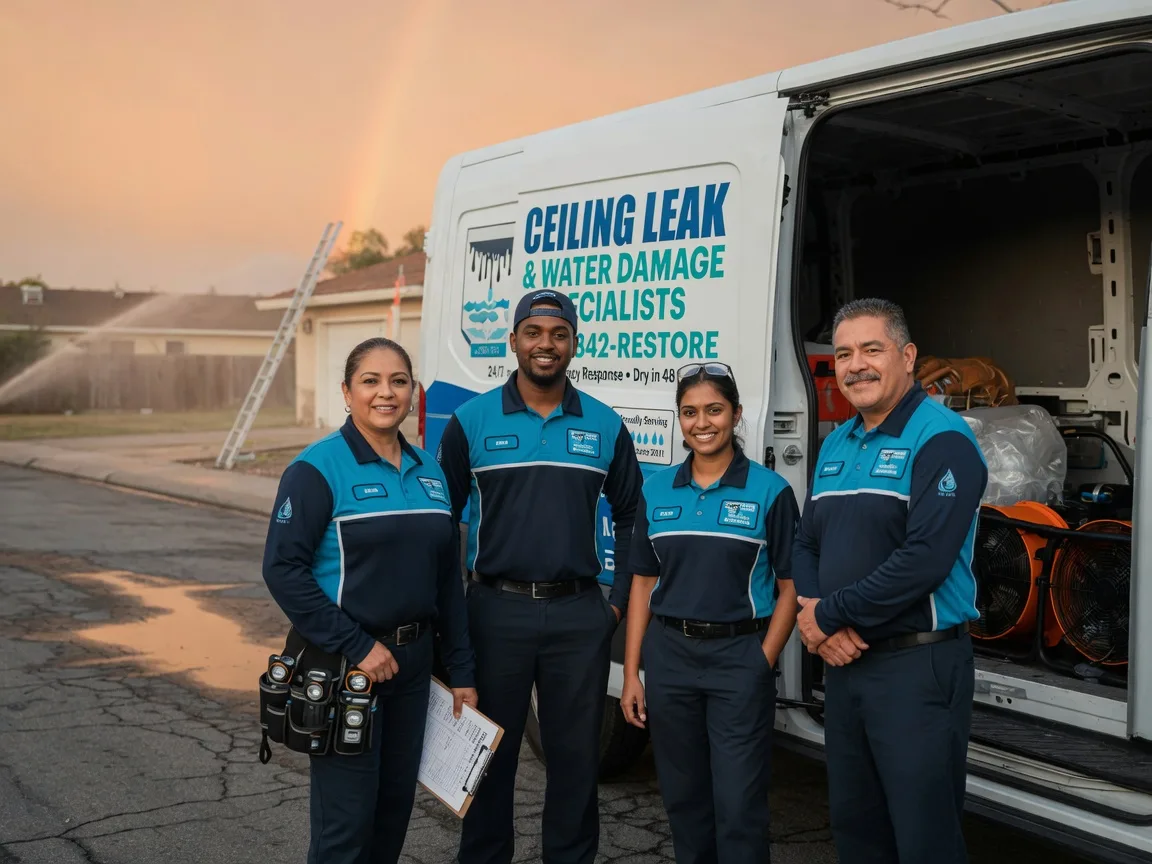 Ceiling Leak Cleanup company in Memphis, TX