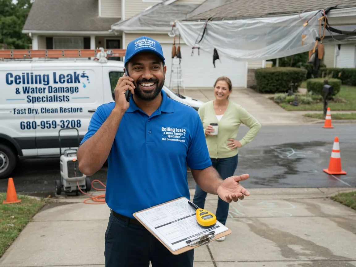 Ceiling Leak Cleanup Memphis, TX FAQs